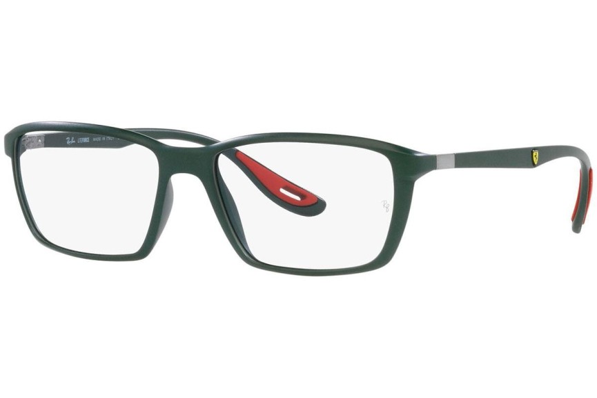 Okuliare Ray-Ban RX7213M F677 Obdĺžníkové Zelené