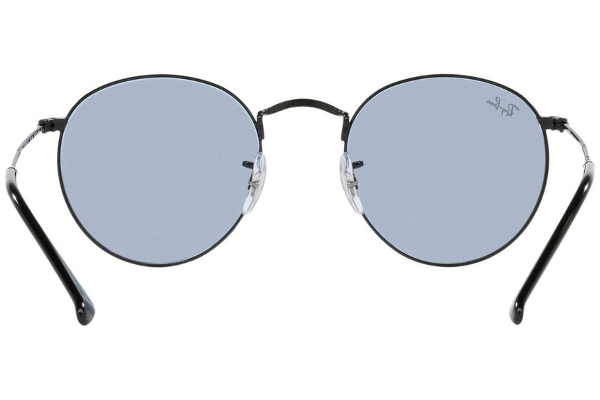 Slnečné okuliare Ray-Ban Round Metal RB3447 002/64 Okrúhle Čierne