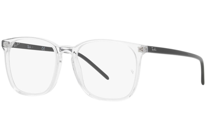 Okuliare Ray-Ban RX5387 8181 Squared Priehľadné