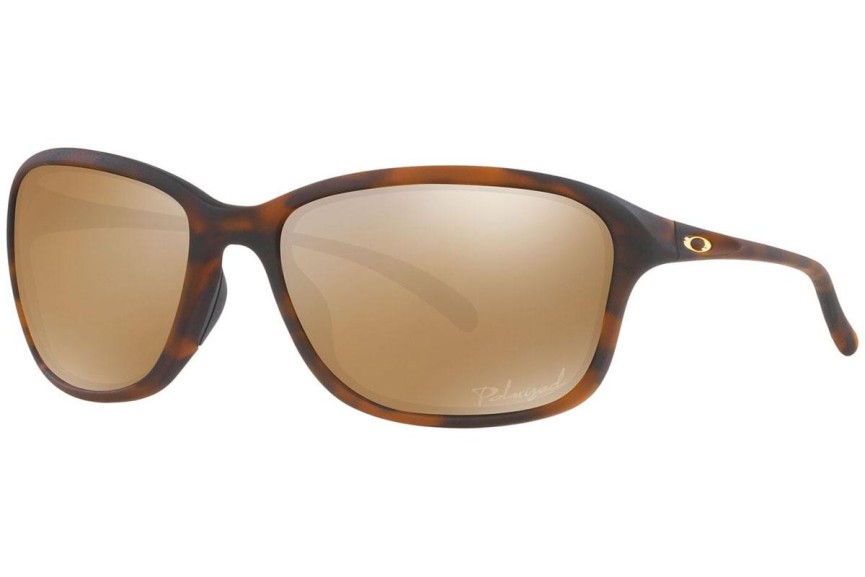 Slnečné okuliare Oakley She's Unstoppable OO9297 929707 Polarized Squared Havana