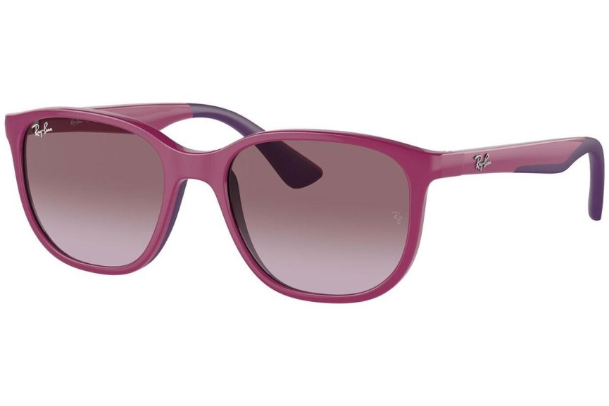 Slnečné okuliare Ray-Ban Junior RJ9078S 71498H Squared Ružové