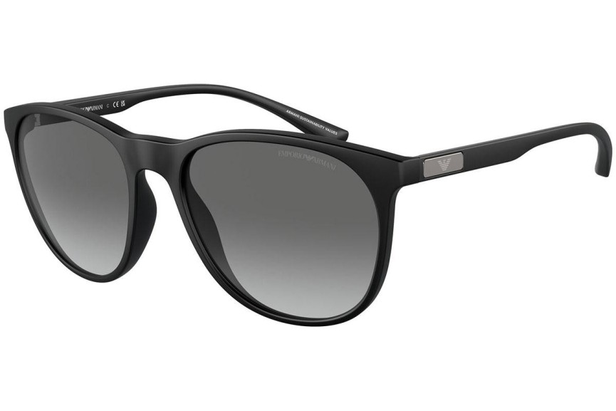 Slnečné okuliare Emporio Armani EA4210 500111 Okrúhle Čierne