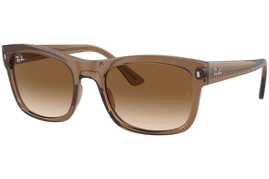 Slnečné okuliare Ray-Ban RB4428 664051 Squared Hnedé