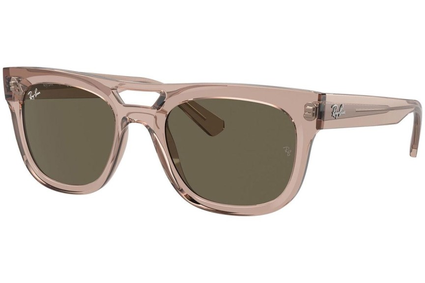 Slnečné okuliare Ray-Ban RB4426 6727/3 Squared Hnedé