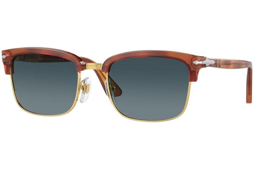 Slnečné okuliare Persol PO3327S 96/S3 Polarized Obdĺžníkové Havana