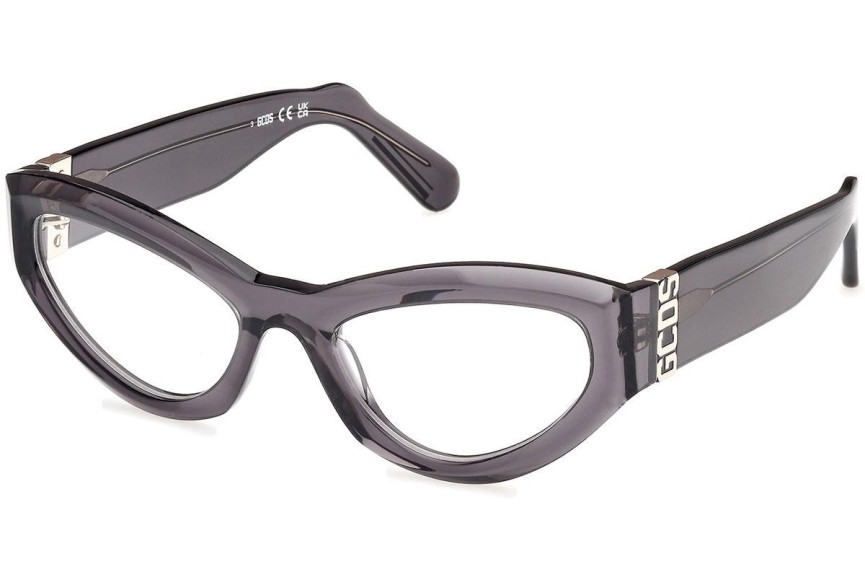 Okuliare GCDS GD5024 020 Cat Eye Sivé