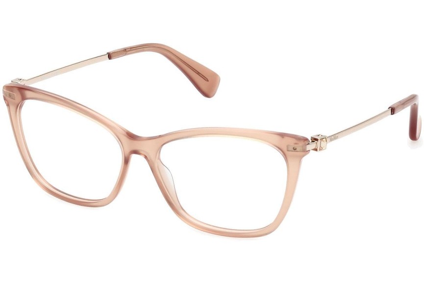 Okuliare Max Mara MM5070 045 Squared Hnedé