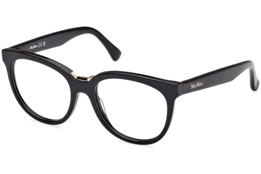 Okuliare Max Mara MM5110 001 Okrúhle Čierne