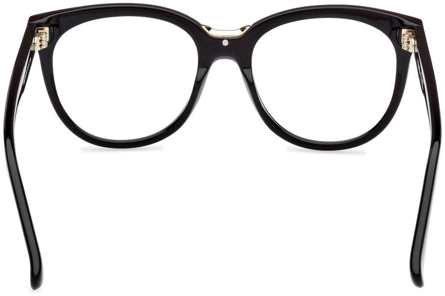 Okuliare Max Mara MM5110 001 Okrúhle Čierne