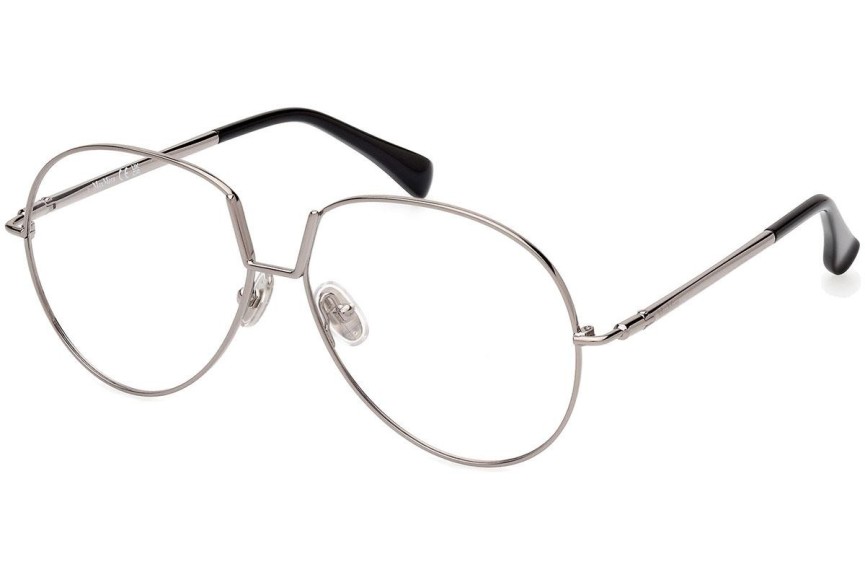 Okuliare Max Mara MM5119 014 Okrúhle Strieborné