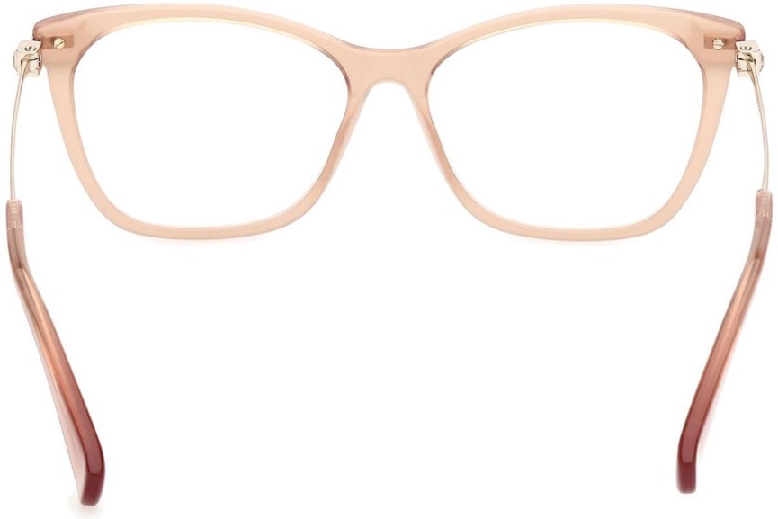 Okuliare Max Mara MM5070 045 Squared Hnedé