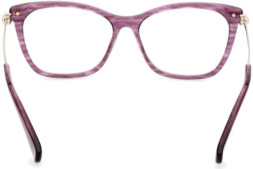 Okuliare Max Mara MM5070 083 Squared Fialové