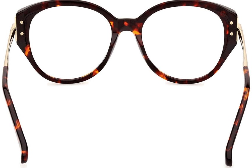 Okuliare Max Mara MM5116 052 Okrúhle Havana