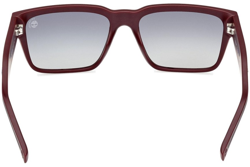 Slnečné okuliare Timberland TB9336-H 67D Polarized Squared Červené