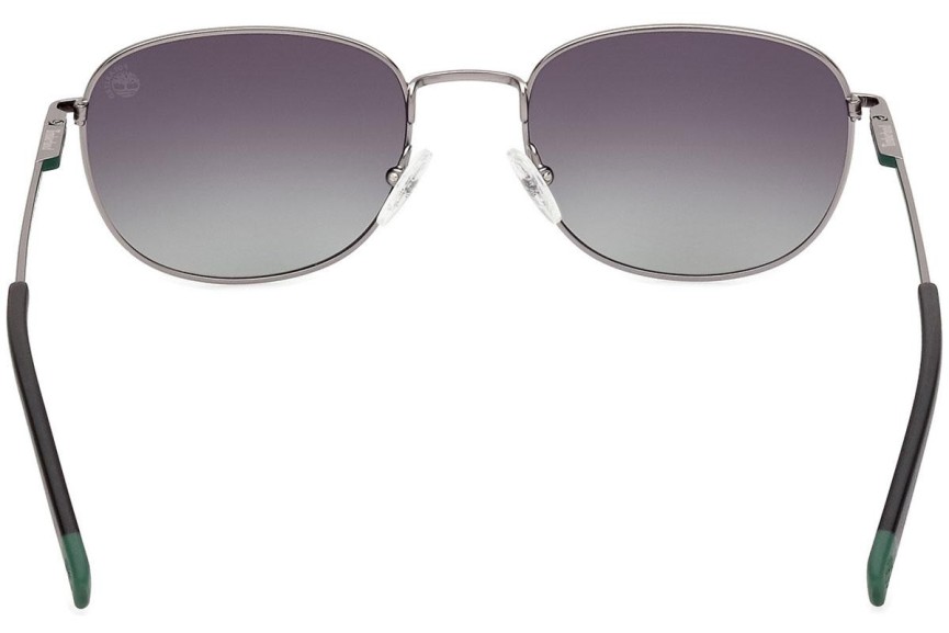 Slnečné okuliare Timberland TB9339 09D Polarized Oválne Sivé