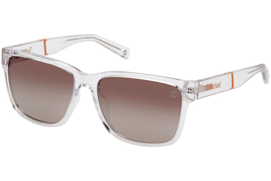 Slnečné okuliare Timberland TB9335-H 26H Polarized Squared Priehľadné