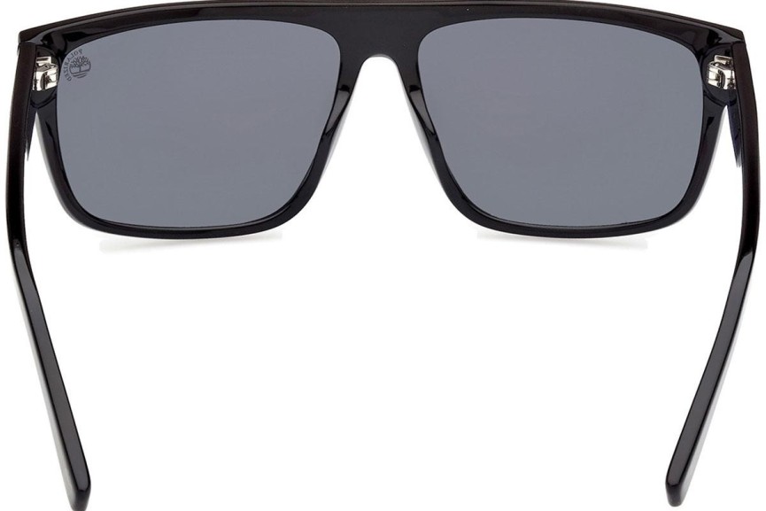 Slnečné okuliare Timberland TB9342 01D Polarized Obdĺžníkové Čierne