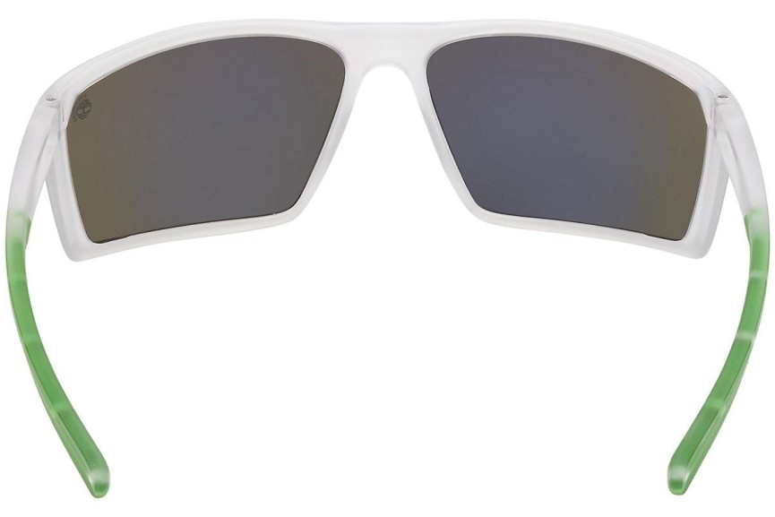 Slnečné okuliare Timberland TB9333 26R Polarized Squared Priehľadné