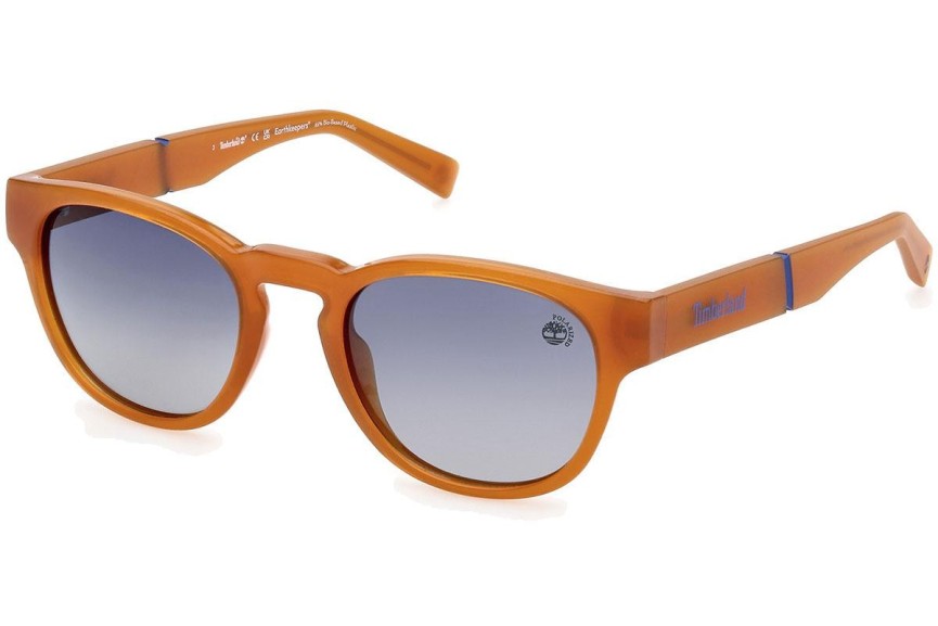 Slnečné okuliare Timberland TB9334 47D Polarized Okrúhle Oranžové