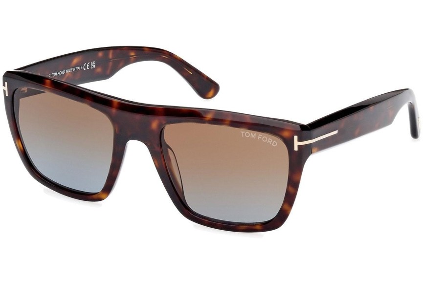 Slnečné okuliare Tom Ford Alberto FT1077 52F Squared Havana