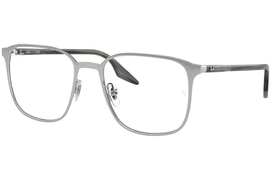 Okuliare Ray-Ban RX6512 2595 Squared Strieborné