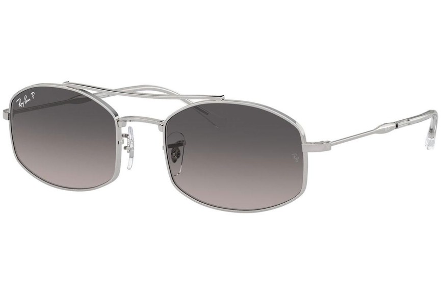 Slnečné okuliare Ray-Ban RB3719 003/M3 Polarized Špeciálne Strieborné