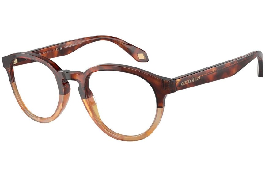 Okuliare Giorgio Armani AR7248 6034 Okrúhle Havana