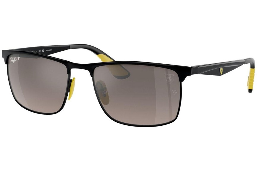 Slnečné okuliare Ray-Ban RB3726M F0885J Polarized Obdĺžníkové Čierne