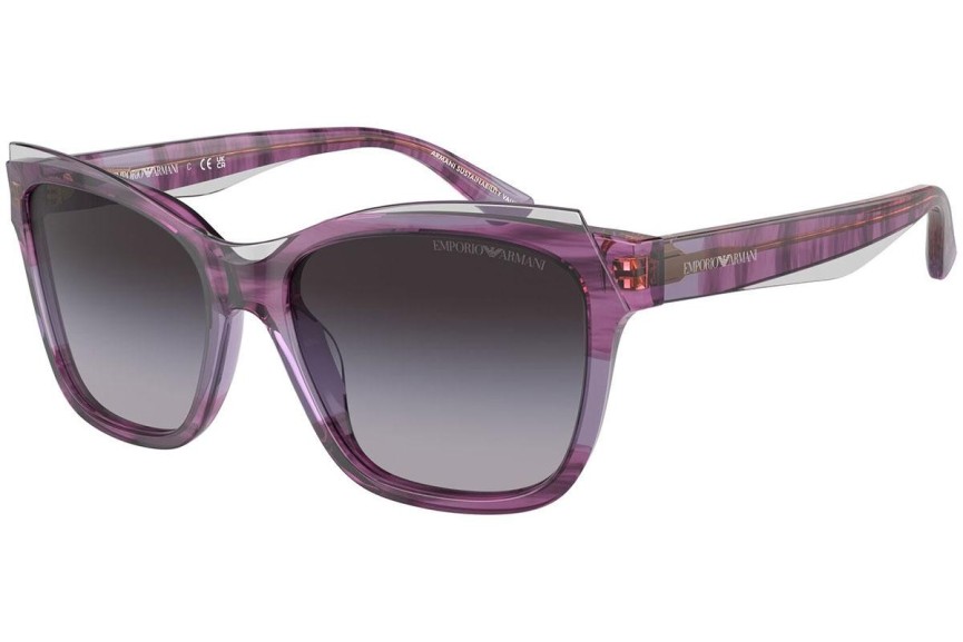 Slnečné okuliare Emporio Armani EA4209 60568G Squared Fialové