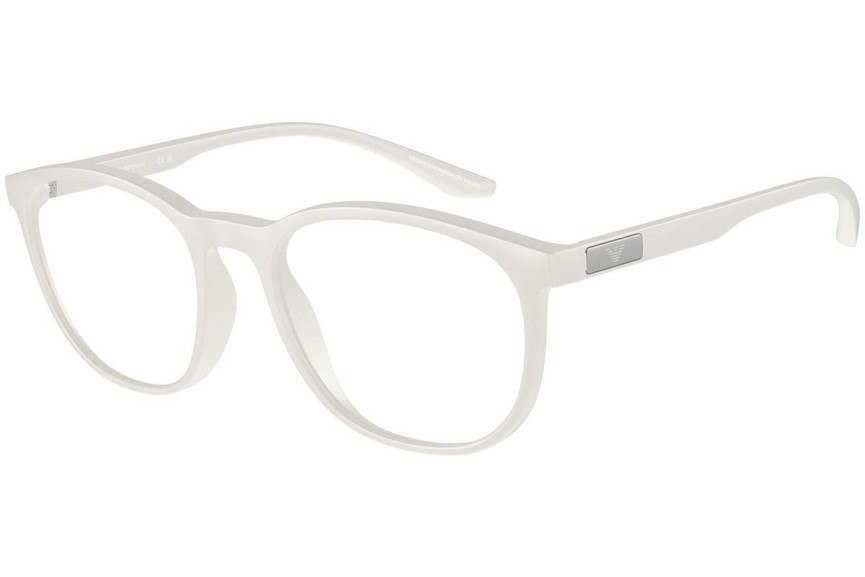 Okuliare Emporio Armani EA3229 5344 Okrúhle Biele