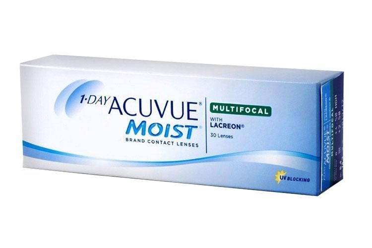 Kontaktné šošovky Denné 1 Day Acuvue Multifokálne s technológiou Lacreon (30 šošoviek)