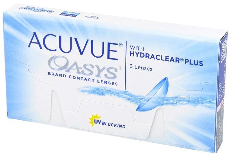 Kontaktné šošovky Dvojtýždňové Acuvue Oasys (6 šošoviek)