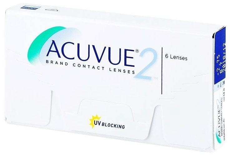 Kontaktné šošovky Dvojtýždňové Acuvue 2 (6 šošoviek)