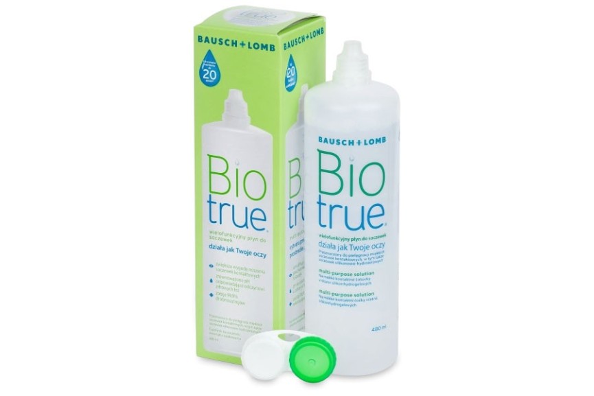 Príslušenstvo Biotrue Multi Purpose Solution (480 ml)