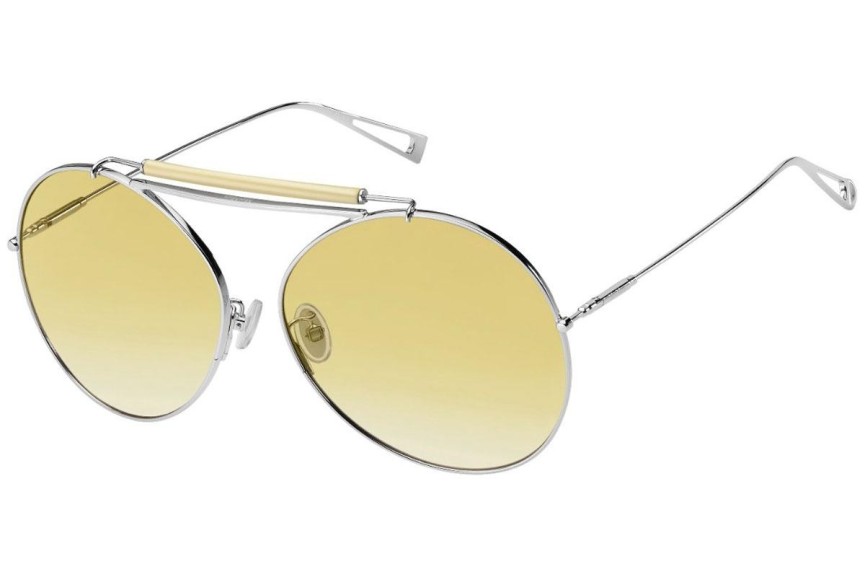 Slnečné okuliare Max Mara MMEVE KU2/06 Polarized Pilot Strieborné