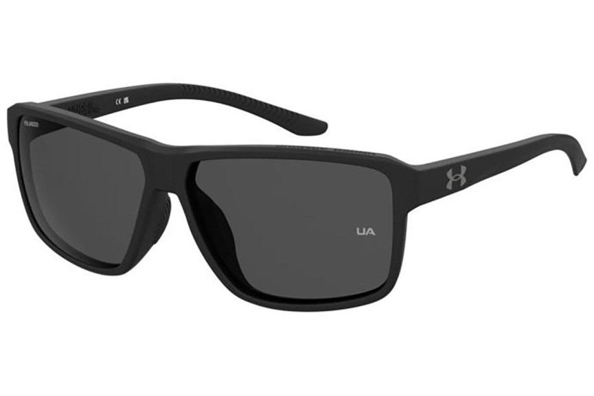 Slnečné okuliare Under Armour UAKICKOFF/F 003/M9 Polarized Obdĺžníkové Čierne