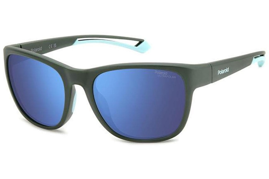 Slnečné okuliare Polaroid PLD7051/S DLD/QG Polarized Obdĺžníkové Zelené