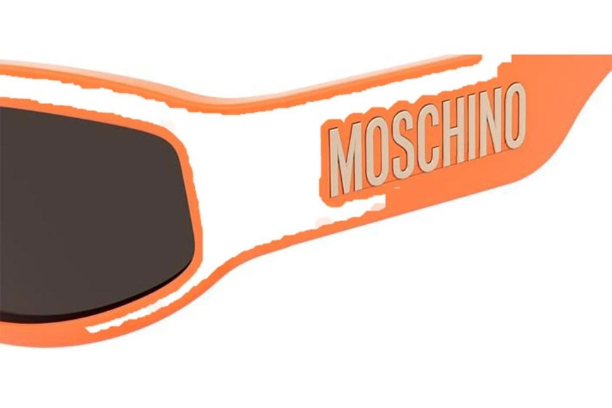 Slnečné okuliare Moschino MOS164/S L7Q/70 Cat Eye Oranžové