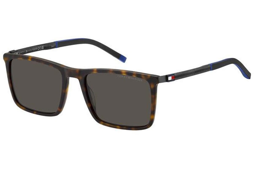 Slnečné okuliare Tommy Hilfiger TH2077/S N9P/IR Obdĺžníkové Havana