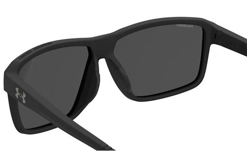 Slnečné okuliare Under Armour UAKICKOFF/F 003/M9 Polarized Obdĺžníkové Čierne