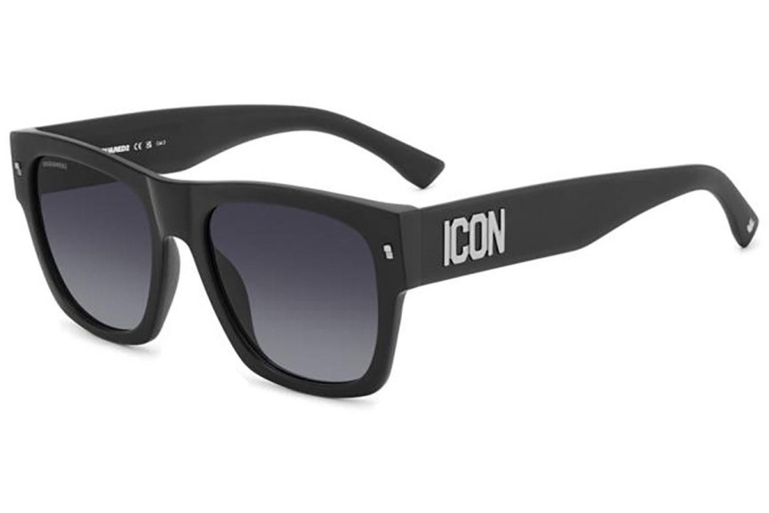 Slnečné okuliare Dsquared2 ICON0004/S P5I/9O Squared Čierne