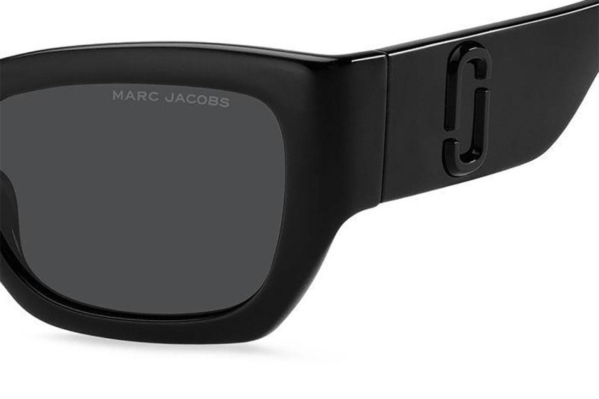 Slnečné okuliare Marc Jacobs MARC723/S 807/IR Obdĺžníkové Čierne