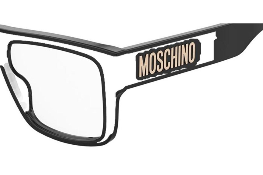 Okuliare Moschino MOS637 807 Flat Top Čierne