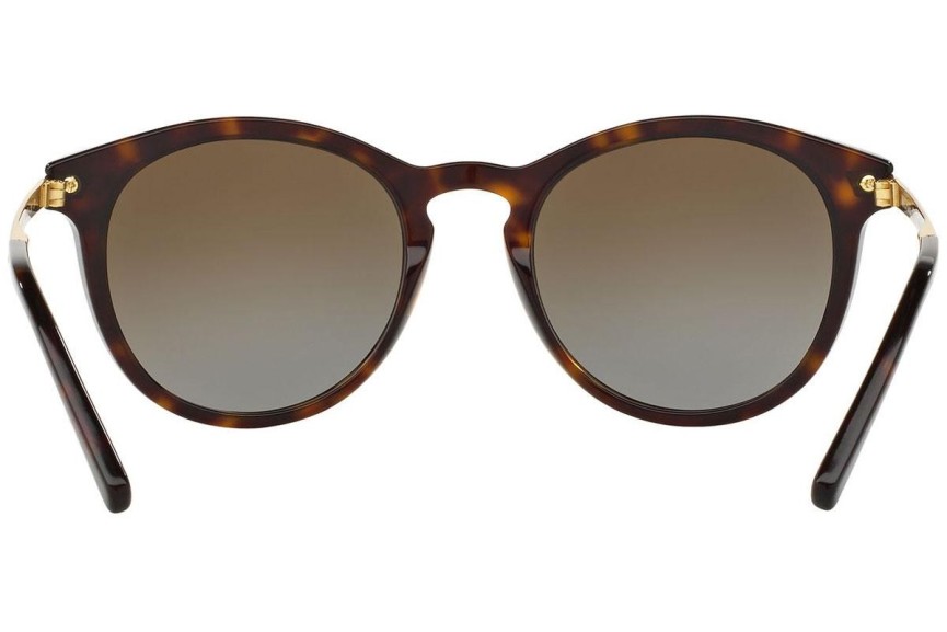 Slnečné okuliare Michael Kors Adrianna III MK2023 3106T5 Polarized Okrúhle Havana