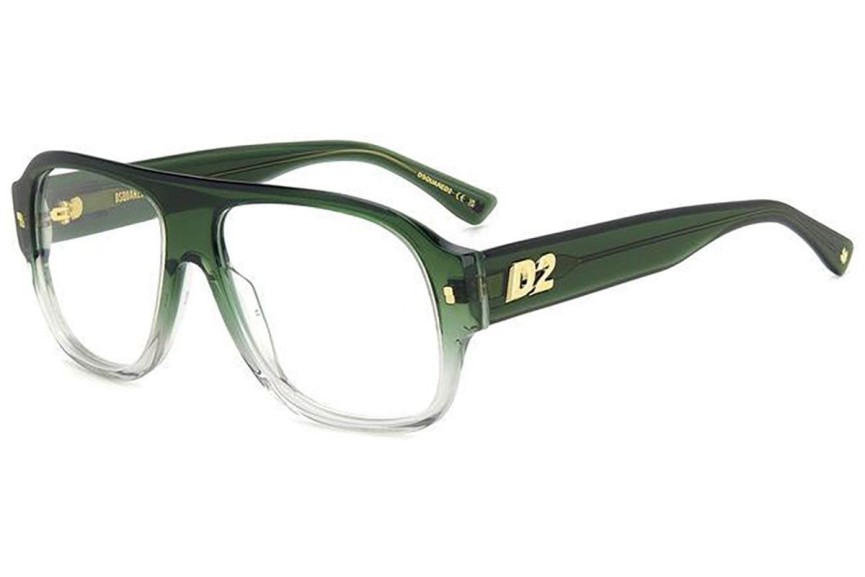 Okuliare Dsquared2 D20125 1ED Flat Top Zelené