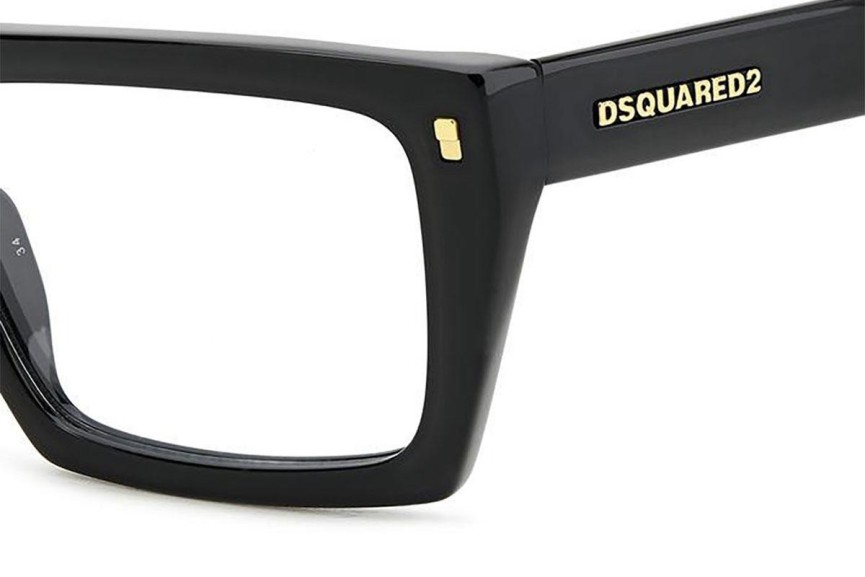 Okuliare Dsquared2 D20130 807 Flat Top Čierne