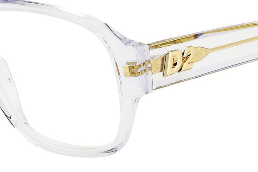 Okuliare Dsquared2 D20125 900 Flat Top Priehľadné