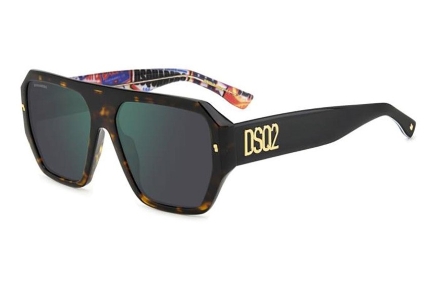 Slnečné okuliare Dsquared2 D20128/S 2VM/MT Flat Top Mix