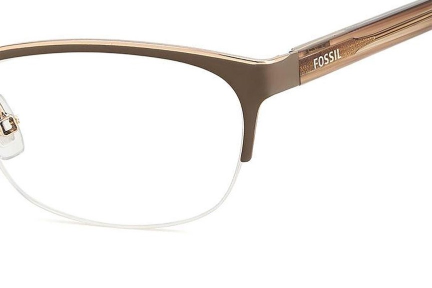 Okuliare Fossil FOS7171/G TUI Cat Eye Hnedé