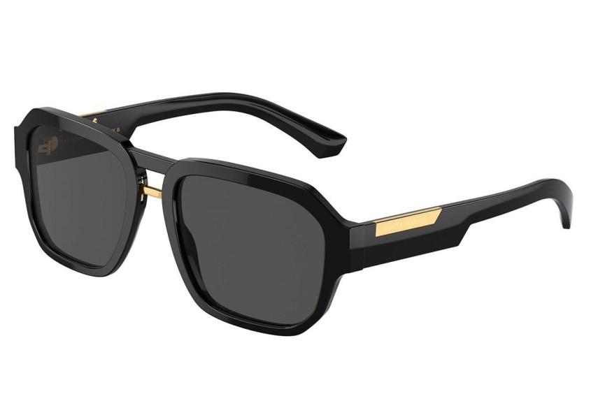 Slnečné okuliare Dolce & Gabbana DG4464 501/87 Squared Čierne